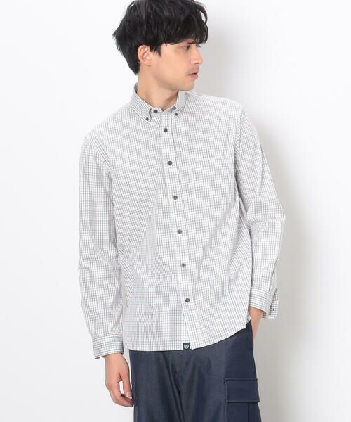 COMME CA ISM / コムサイズム シャツ・ブラウス | タッターソール ボタンダウンシャツ | 詳細2