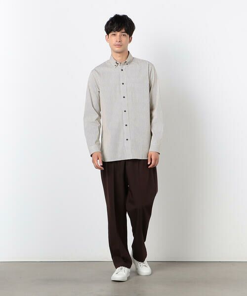 COMME CA ISM / コムサイズム シャツ・ブラウス | ギンガムチェック ボタンダウンシャツ | 詳細1