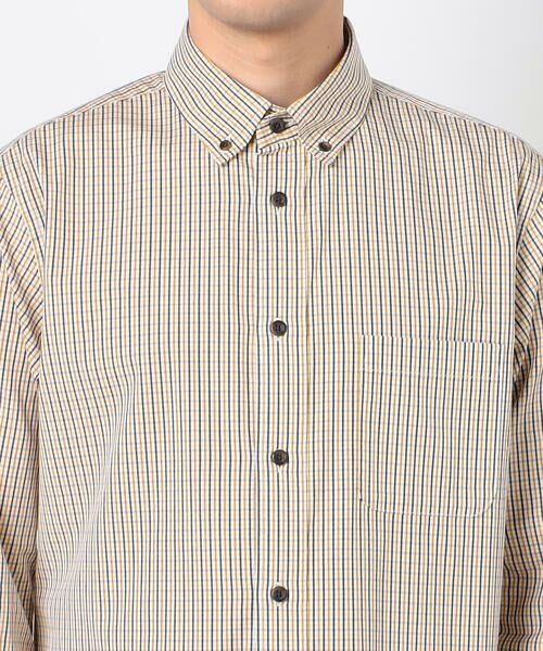 COMME CA ISM / コムサイズム シャツ・ブラウス | ギンガムチェック ボタンダウンシャツ | 詳細7