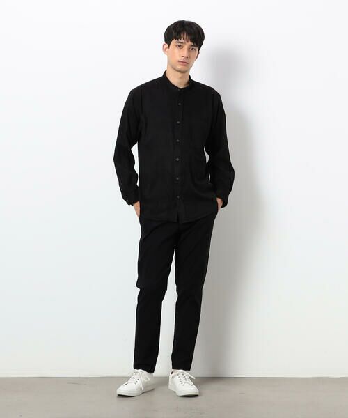 COMME CA ISM / コムサイズム シャツ・ブラウス | フェイクスエード バンドカラーシャツ | 詳細14