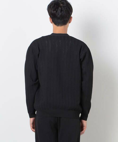 COMME CA ISM / コムサイズム カーディガン・ボレロ | 透かし編み ジップアップ カーディガン | 詳細7