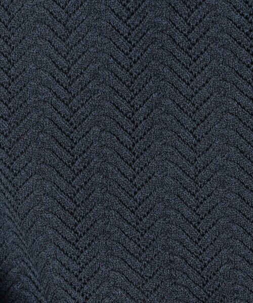 COMME CA ISM / コムサイズム カーディガン・ボレロ | 透かし編み ジップアップ カーディガン | 詳細16