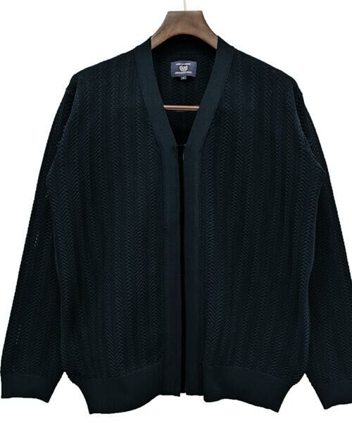 COMME CA ISM / コムサイズム カーディガン・ボレロ | 透かし編み ジップアップ カーディガン | 詳細17