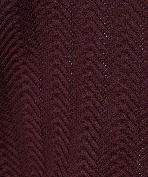 COMME CA ISM / コムサイズム カーディガン・ボレロ | 透かし編み ジップアップ カーディガン | 詳細21