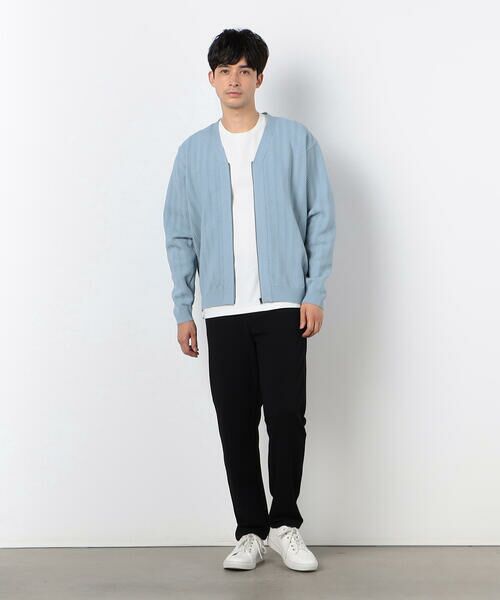 COMME CA ISM / コムサイズム カーディガン・ボレロ | 透かし編み ジップアップ カーディガン | 詳細23