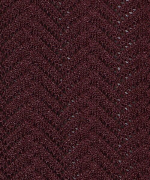 COMME CA ISM / コムサイズム カーディガン・ボレロ | 透かし編み ポロカーディガン | 詳細20