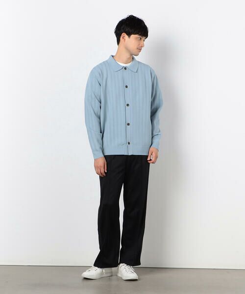 COMME CA ISM / コムサイズム カーディガン・ボレロ | 透かし編み ポロカーディガン | 詳細22