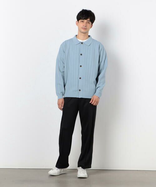 COMME CA ISM / コムサイズム カーディガン・ボレロ | 透かし編み ポロカーディガン | 詳細23