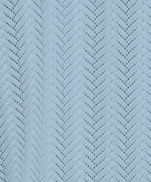 COMME CA ISM / コムサイズム カーディガン・ボレロ | 透かし編み ポロカーディガン | 詳細26