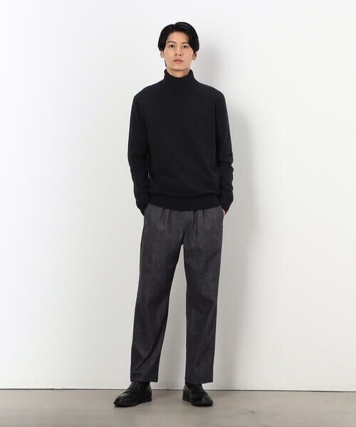 COMME CA ISM / コムサイズム ニット・セーター | 【ＬＡＮＥＲＯＳＳＩ】 ハイゲージ タートルネックニット | 詳細1