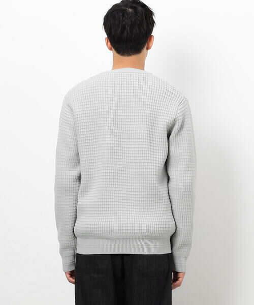 COMME CA ISM / コムサイズム ニット・セーター | ウォッシャブル ワッフル クルーネック ニット | 詳細6