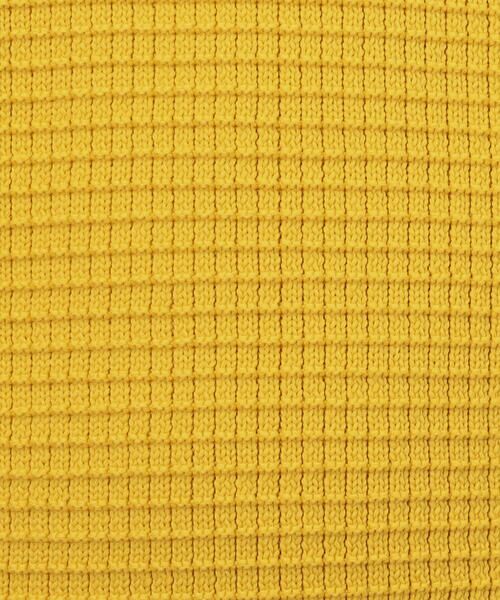 COMME CA ISM / コムサイズム ニット・セーター | ウォッシャブル ワッフル クルーネック ニット | 詳細19