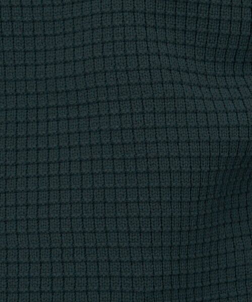 COMME CA ISM / コムサイズム ニット・セーター | ウォッシャブル ワッフル クルーネック ニット | 詳細23