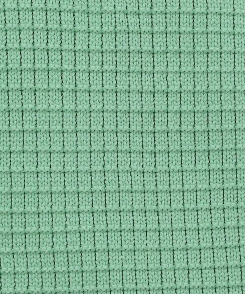 COMME CA ISM / コムサイズム ニット・セーター | ウォッシャブル ワッフル クルーネック ニット | 詳細27