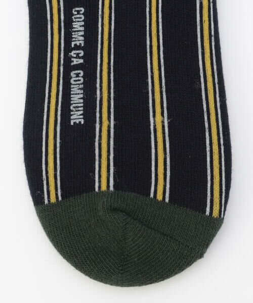 COMME CA ISM / コムサイズム ソックス | ストライプ ローアンクル ソックス | 詳細4