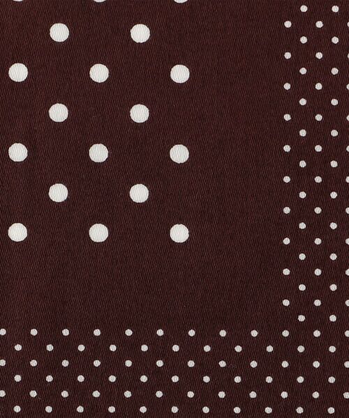 COMME CA ISM / コムサイズム バンダナ・スカーフ | ドット柄 スカーフ | 詳細10