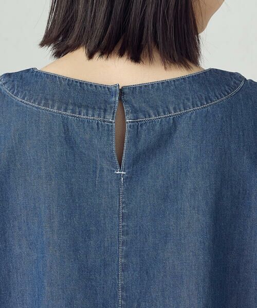 COMME CA ISM / コムサイズム シャツ・ブラウス | 【セットアップ対応】デニム　ブラウス | 詳細8