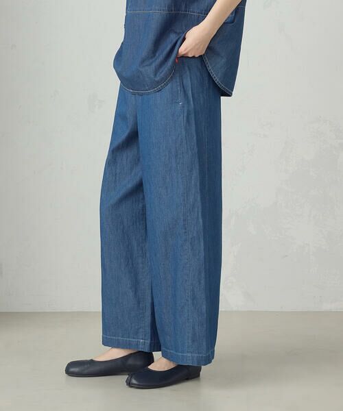 COMME CA ISM / コムサイズム その他パンツ | 【セットアップ対応】デニムイージーパンツ | 詳細4