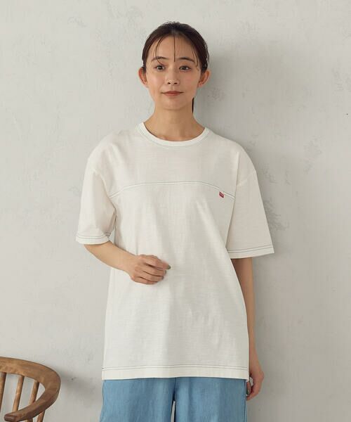 COMME CA ISM / コムサイズム Tシャツ | スラブ天竺半袖Tシャツ | 詳細3