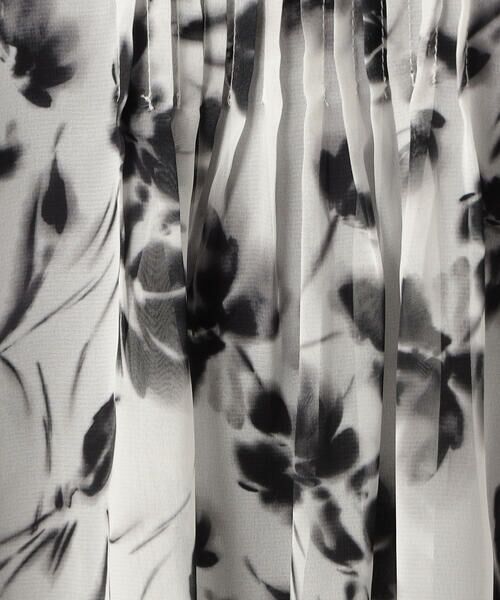 COMME CA ISM / コムサイズム シャツ・ブラウス | 水彩画の様な滲みが美しく品のあるフラワープリントブラウス/セットアップ対応 | 詳細10