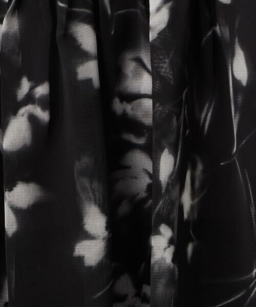 COMME CA ISM / コムサイズム シャツ・ブラウス | 水彩画の様な滲みが美しく品のあるフラワープリントブラウス/セットアップ対応 | 詳細15