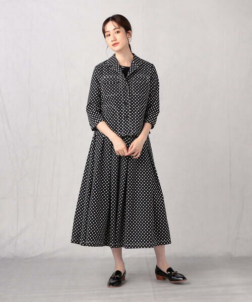COMME CA ISM / コムサイズム テーラードジャケット | 【セットアップ対応】<ウォッシャブル>ドットプリント ジャケット | 詳細2