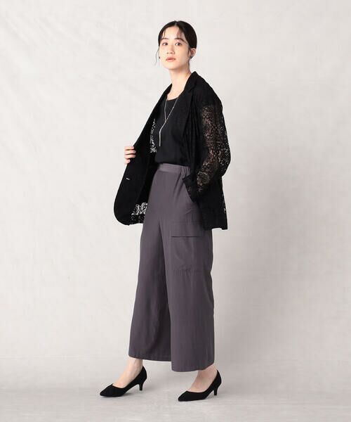 COMME CA ISM / コムサイズム テーラードジャケット | パッチワークレース　テーラードジャケット | 詳細13