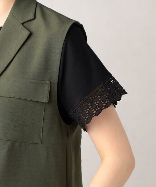 COMME CA ISM / コムサイズム ベスト | 【セットアップ対応】スリーブレスジャケット | 詳細13