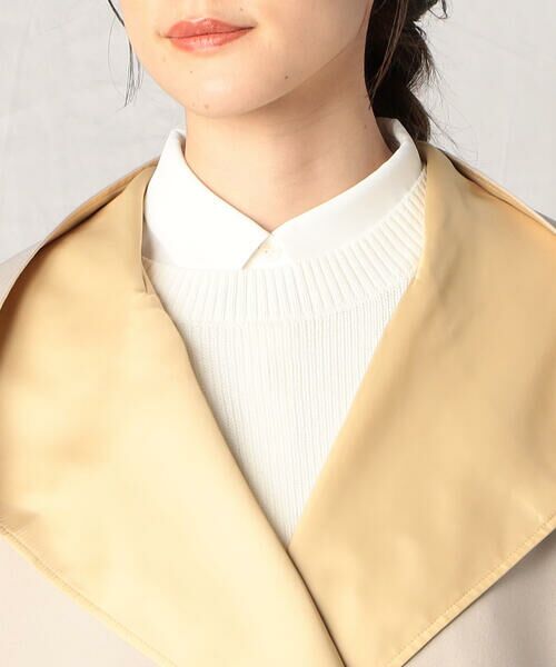 COMME CA ISM / コムサイズム その他アウター | 配色 ショートフードコート | 詳細10