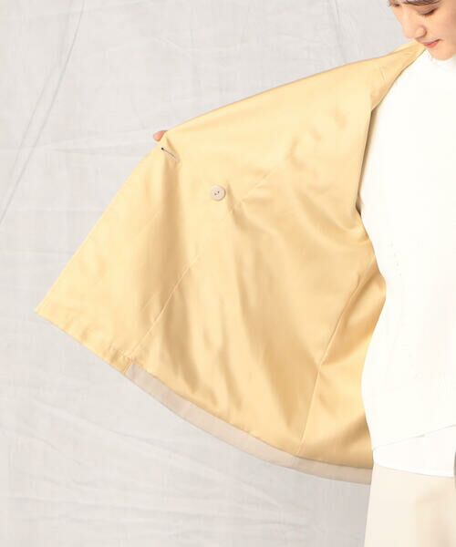 COMME CA ISM / コムサイズム その他アウター | 配色 ショートフードコート | 詳細14