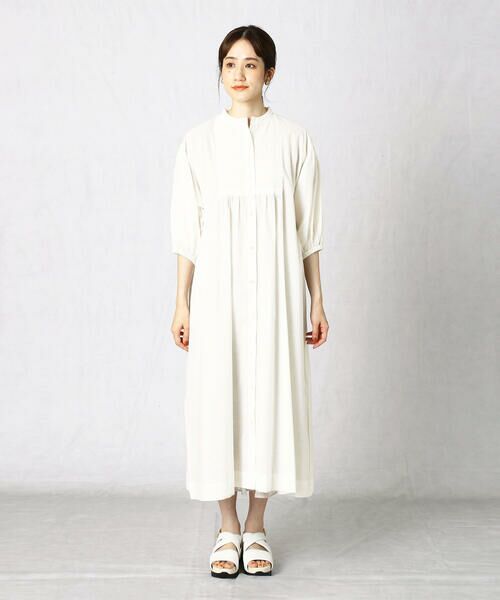 COMME CA ISM / コムサイズム ロング・マキシ丈ワンピース | <ウォッシャブル>インド綿 刺繍ワンピース | 詳細6