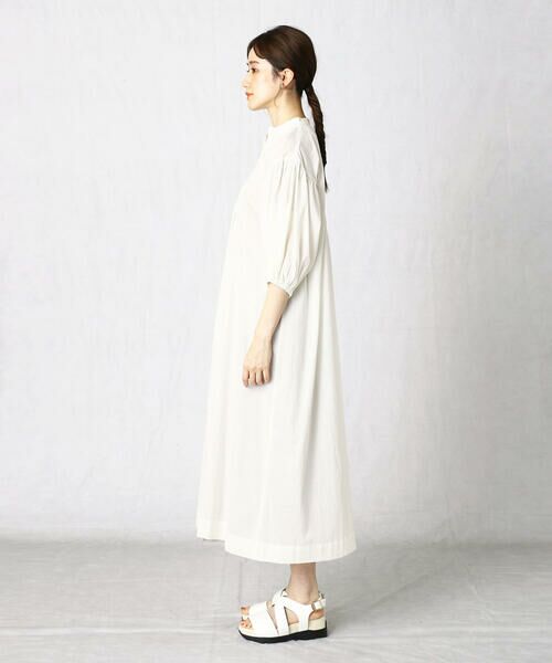 COMME CA ISM / コムサイズム ロング・マキシ丈ワンピース | <ウォッシャブル>インド綿 刺繍ワンピース | 詳細7