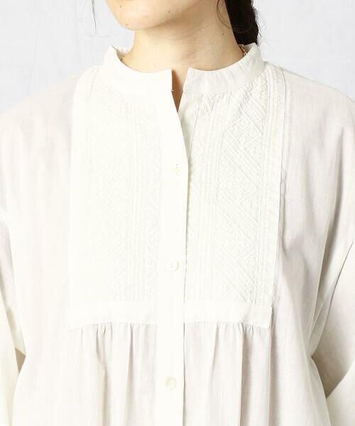 COMME CA ISM / コムサイズム ロング・マキシ丈ワンピース | <ウォッシャブル>インド綿 刺繍ワンピース | 詳細9