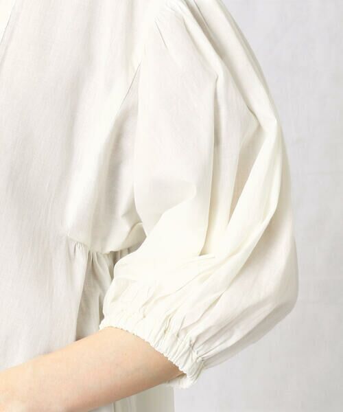 COMME CA ISM / コムサイズム ロング・マキシ丈ワンピース | <ウォッシャブル>インド綿 刺繍ワンピース | 詳細10