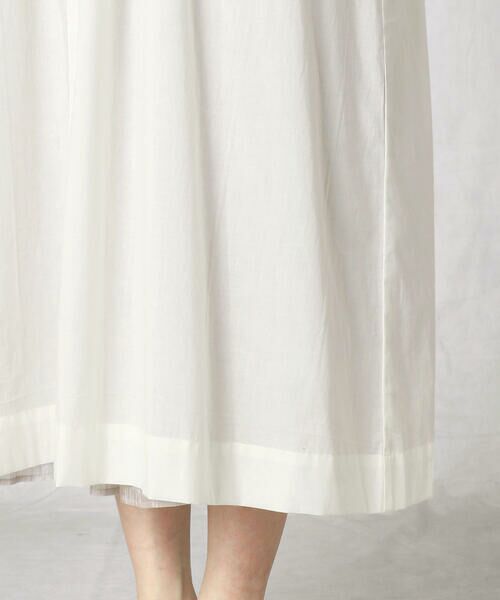 COMME CA ISM / コムサイズム ロング・マキシ丈ワンピース | <ウォッシャブル>インド綿 刺繍ワンピース | 詳細11