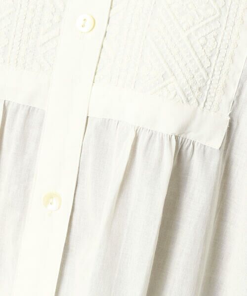 COMME CA ISM / コムサイズム ロング・マキシ丈ワンピース | <ウォッシャブル>インド綿 刺繍ワンピース | 詳細12