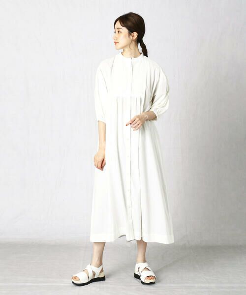 COMME CA ISM / コムサイズム ロング・マキシ丈ワンピース | <ウォッシャブル>インド綿 刺繍ワンピース | 詳細2