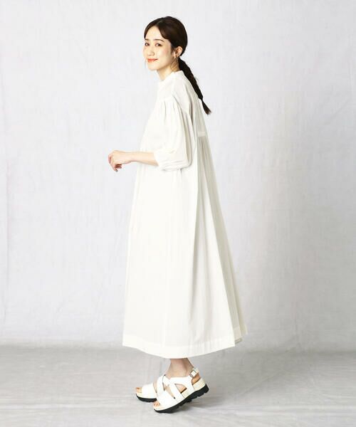 COMME CA ISM / コムサイズム ロング・マキシ丈ワンピース | <ウォッシャブル>インド綿 刺繍ワンピース | 詳細3