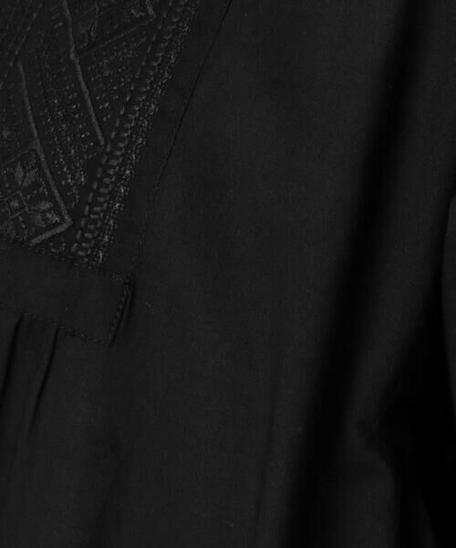 COMME CA ISM / コムサイズム ロング・マキシ丈ワンピース | <ウォッシャブル>インド綿 刺繍ワンピース | 詳細14