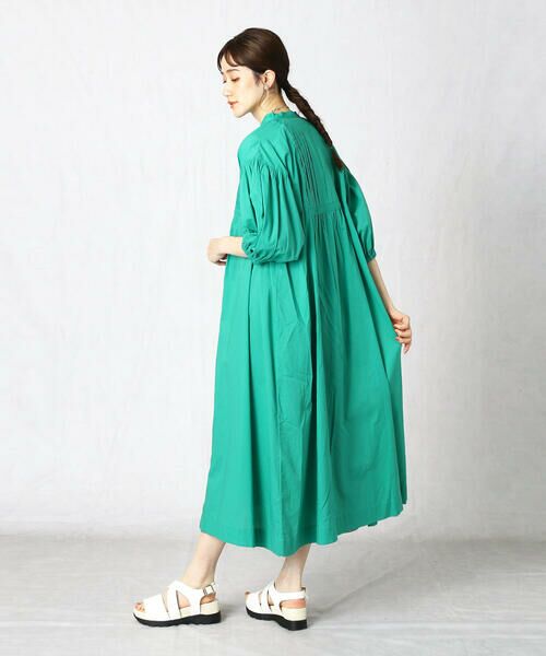 COMME CA ISM / コムサイズム ロング・マキシ丈ワンピース | <ウォッシャブル>インド綿 刺繍ワンピース | 詳細17