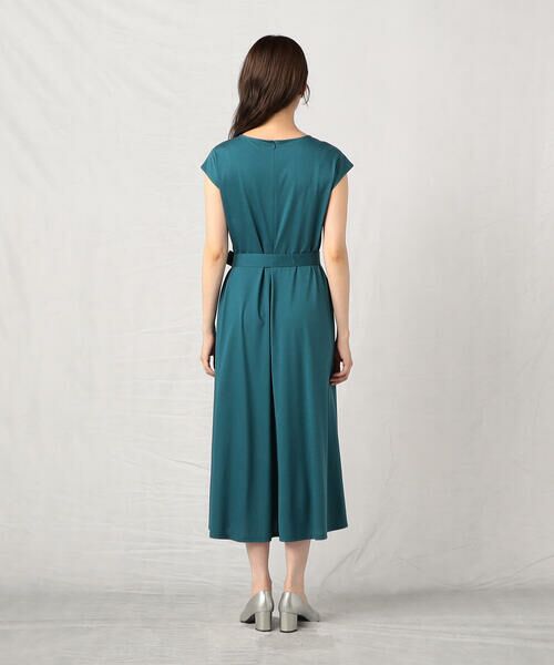 COMME CA ISM / コムサイズム ドレス | ウォッシャブル ウエストベルト付きフレンチスリーブワンピース | 詳細11