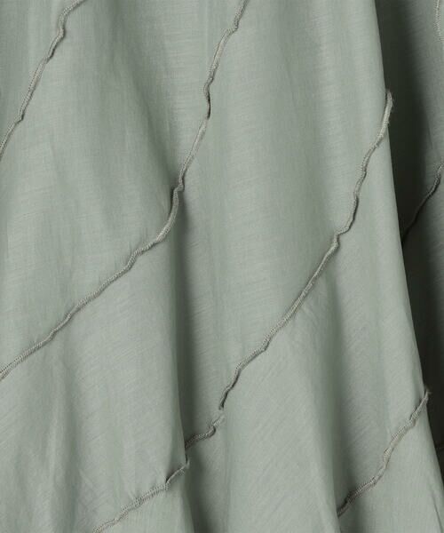 COMME CA ISM / コムサイズム ミニ・ひざ丈スカート | インドコットンフレアースカート | 詳細23