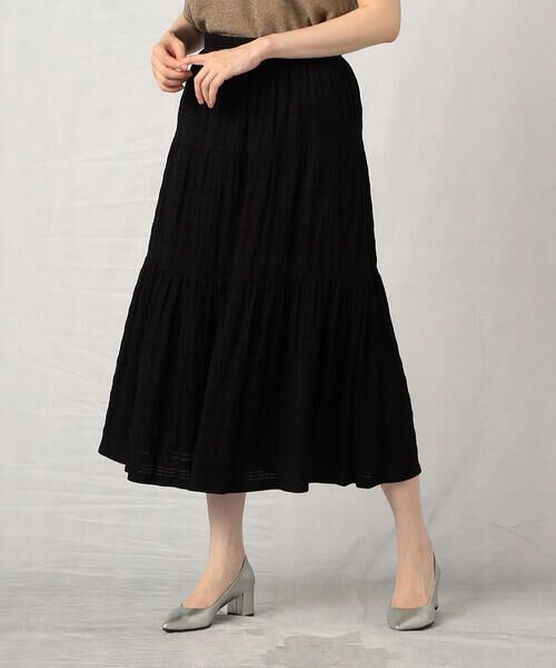 COMME CA ISM / コムサイズム ロング・マキシ丈スカート | ティアードスカート | 詳細2