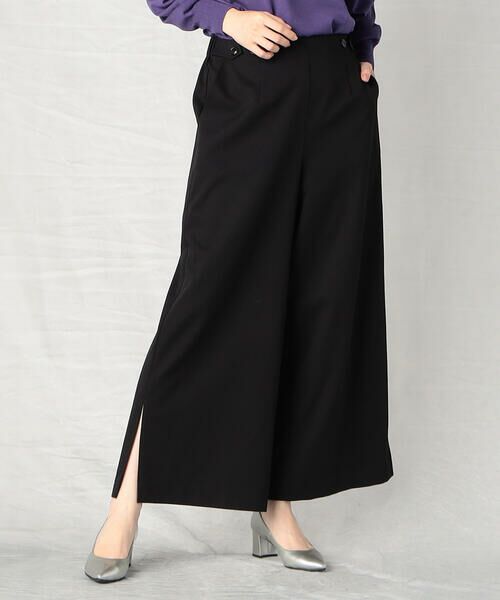 COMME CA ISM / コムサイズム その他パンツ | ウエストアジャスト スリット入り ゴムパンツ | 詳細6