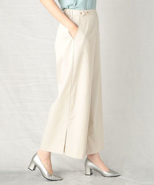 COMME CA ISM / コムサイズム その他パンツ | ウエストアジャスト スリット入り ゴムパンツ | 詳細11