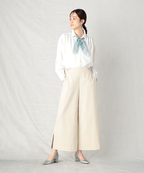 COMME CA ISM / コムサイズム その他パンツ | ウエストアジャスト スリット入り ゴムパンツ | 詳細10