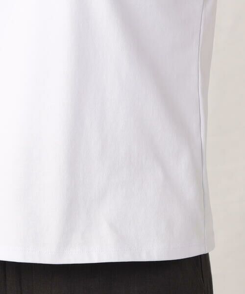 COMME CA ISM / コムサイズム カットソー | キラキラ ラインストーン ロゴＴシャツ | 詳細8