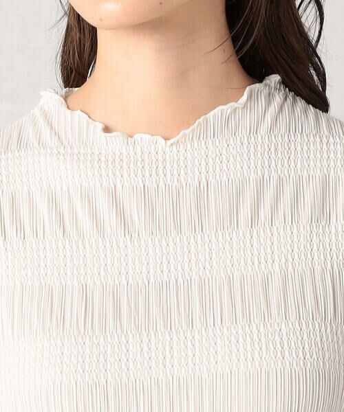 COMME CA ISM / コムサイズム カットソー | シャーリング5分袖カットソー | 詳細7