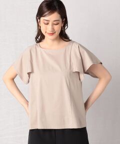 COMME CA ISM / コムサイズム カットソー | 肌触りの良いスクエアスリーブのカットソープルオーバー