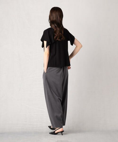 COMME CA ISM / コムサイズム カットソー | 肌触りの良いスクエアスリーブのカットソープルオーバー | 詳細2